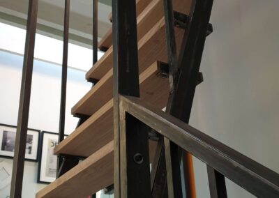 konstrukcja schodów stalowych